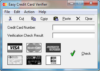 Easy Credit Card Verifier - Screenshot #1