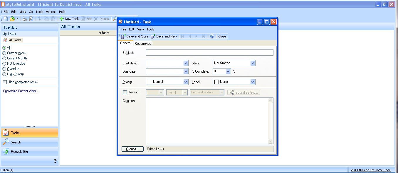 Efficient To-Do List Free - Screenshot #9