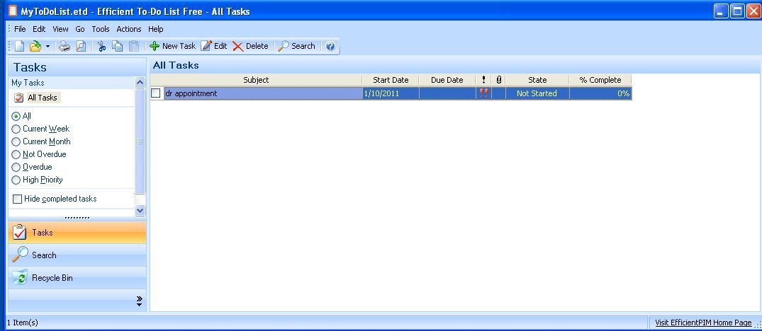 Efficient To-Do List Free - Screenshot #7