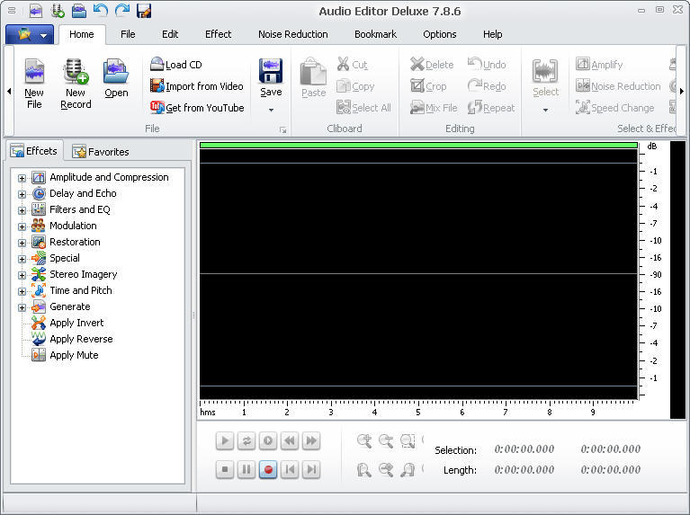 Audio Editor Deluxe - Screenshot #7