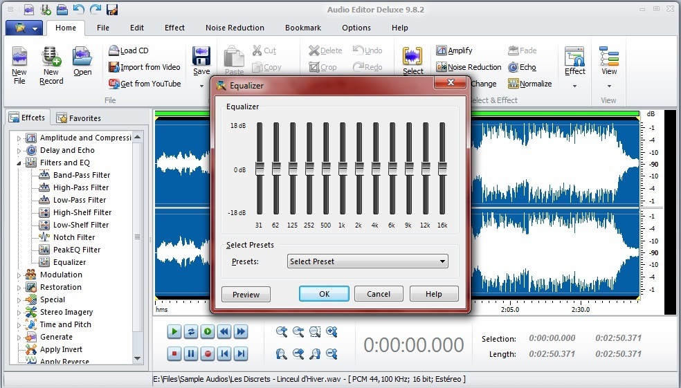 free audio editor online