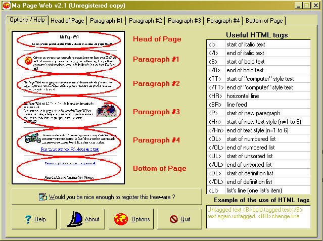 Ma Page Web - Screenshot #3