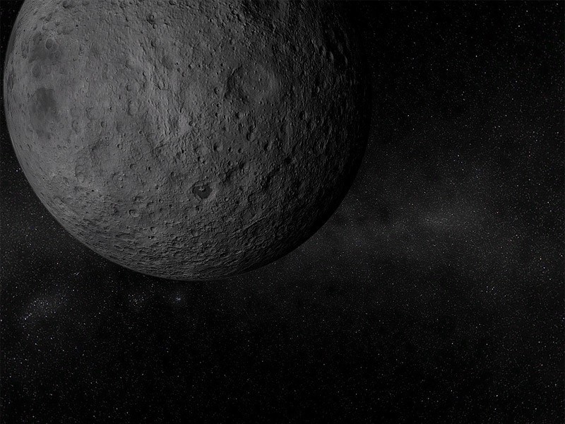 Solar System - Moon 3D Screensaver - Screenshot #1