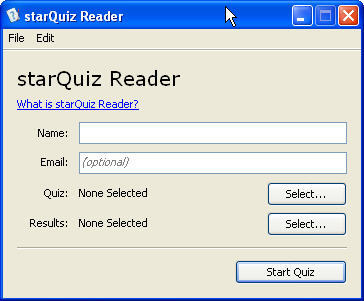 starQuiz Reader - Screenshot #1