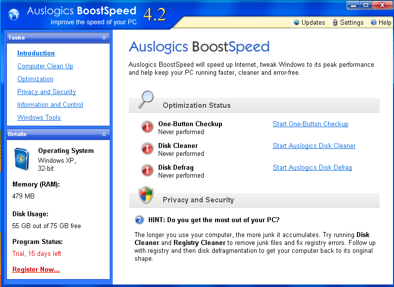 AusLogics BoostSpeed - Screenshot #27