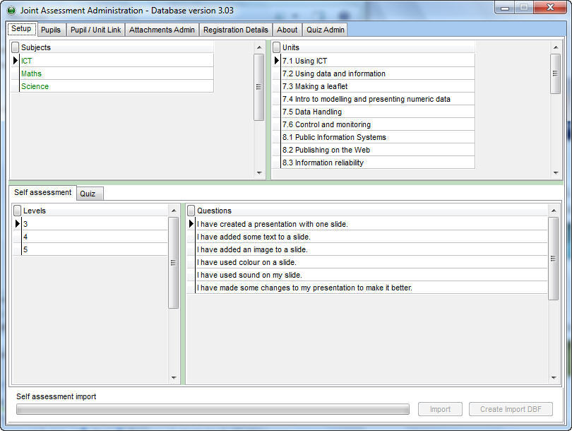 Joint Assessment System download for free SoftDeluxe