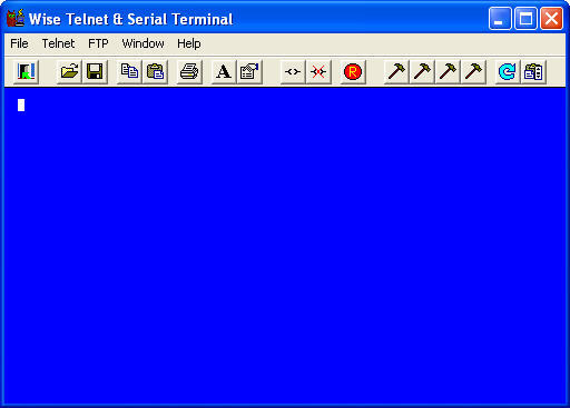 Wise Telnet & Serial Terminal - Screenshot #1