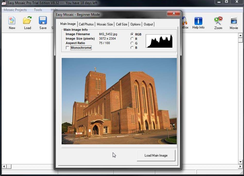 Mosaic Computer Program Easy Mosaic Pro Edition latest version - Get best Windows software