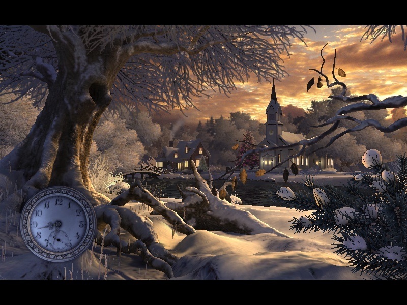 Winter Wonderland 3D Screensaver and Animated Wallpaper - Screenshot #1