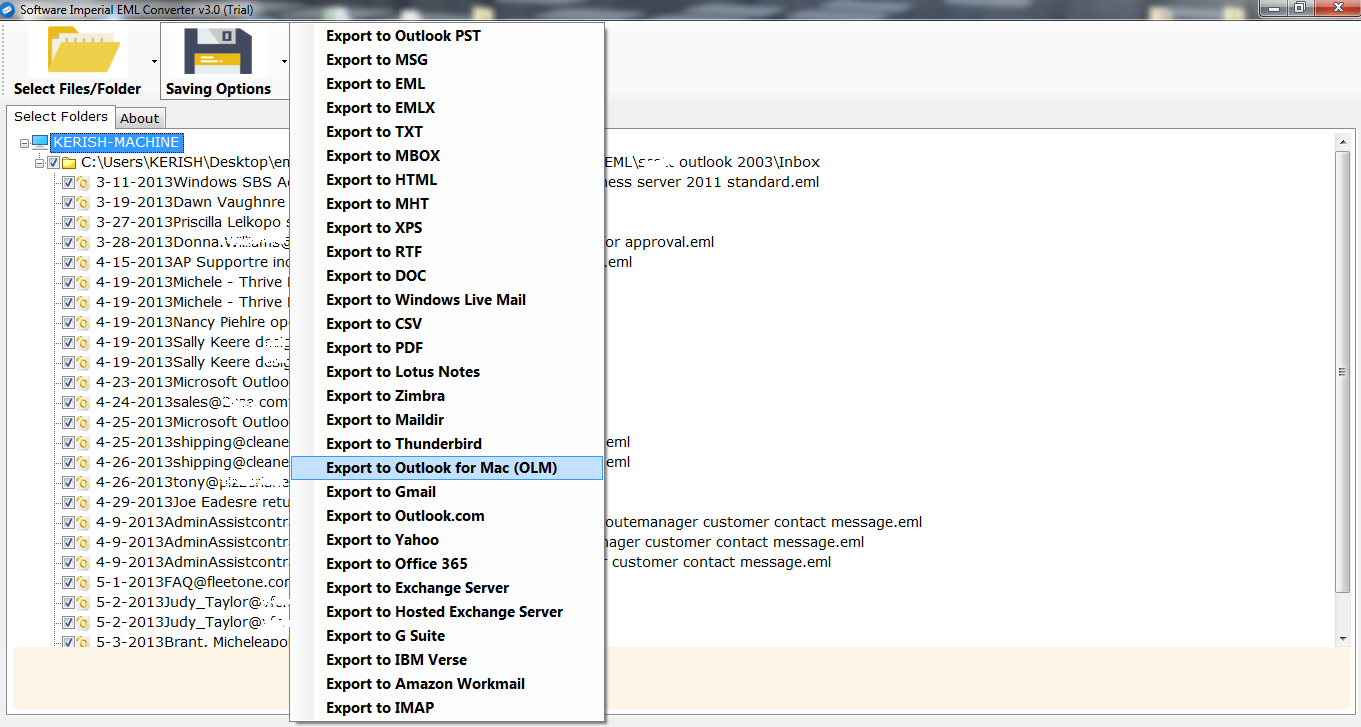 softaken eml to pst converter