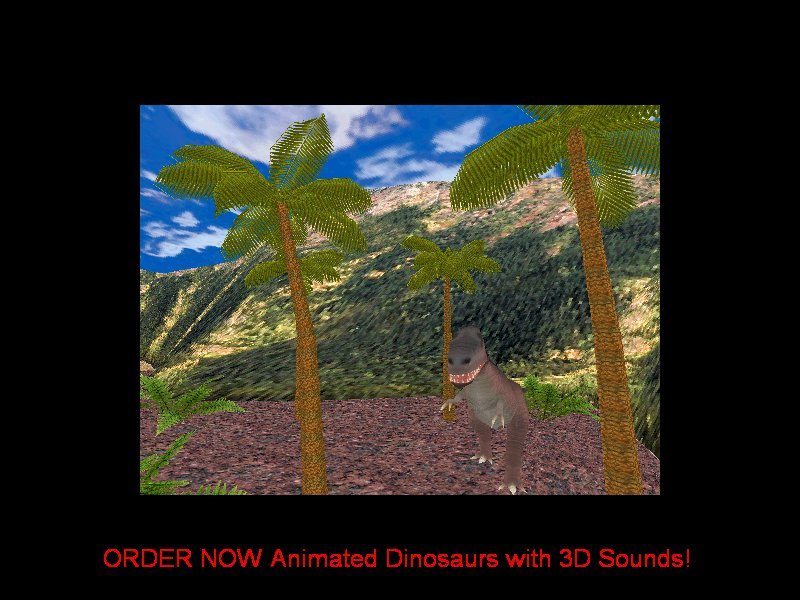 Age of Dinosaurs 3D Screen saver - Screenshot #4