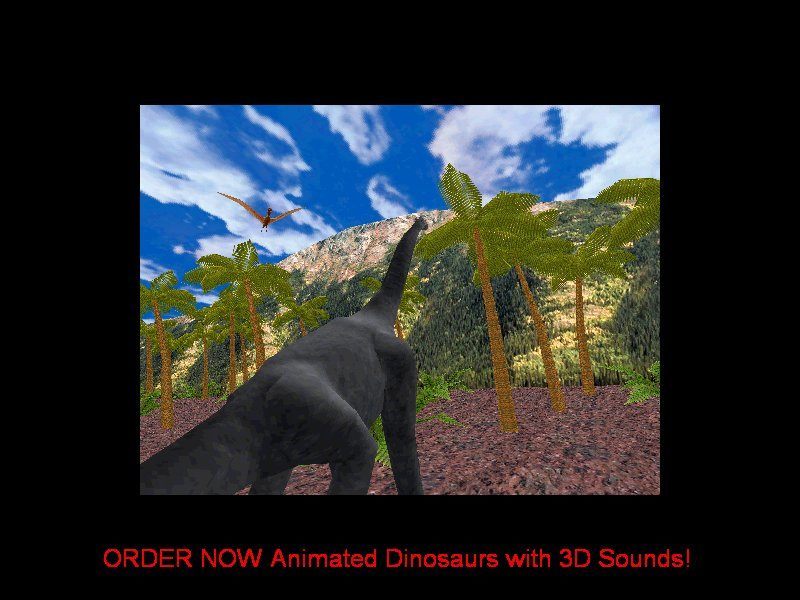 Age of Dinosaurs 3D Screen saver - Screenshot #3