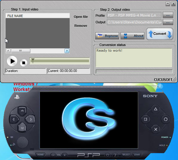 Cucusoft PSP Video Converter download for free SoftDeluxe