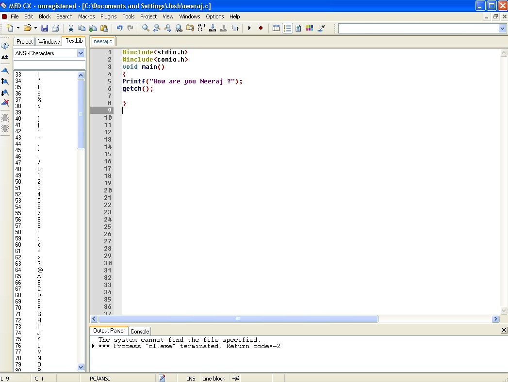 MED Texteditor - Screenshot #4