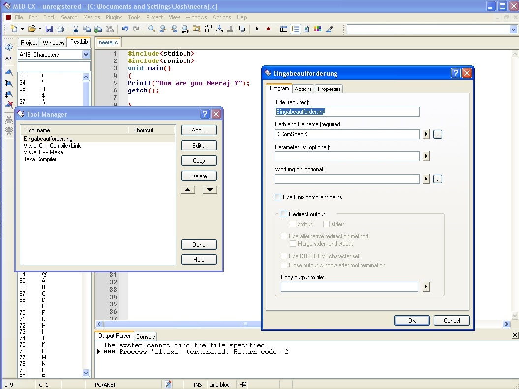 MED Texteditor - Screenshot #3