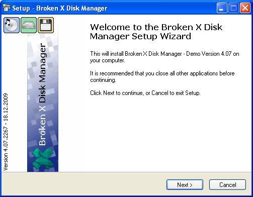 Broken x disk manager v4.03 Broken x disk manager v4.03