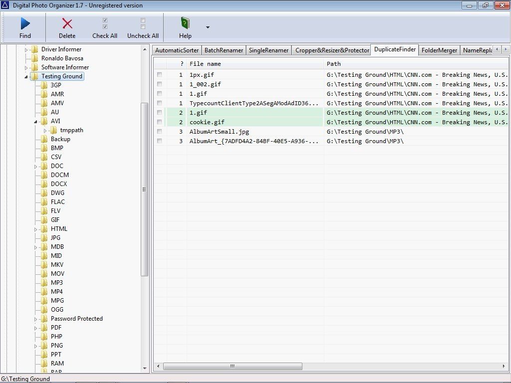 Digital Photo Organizer - Screenshot #1