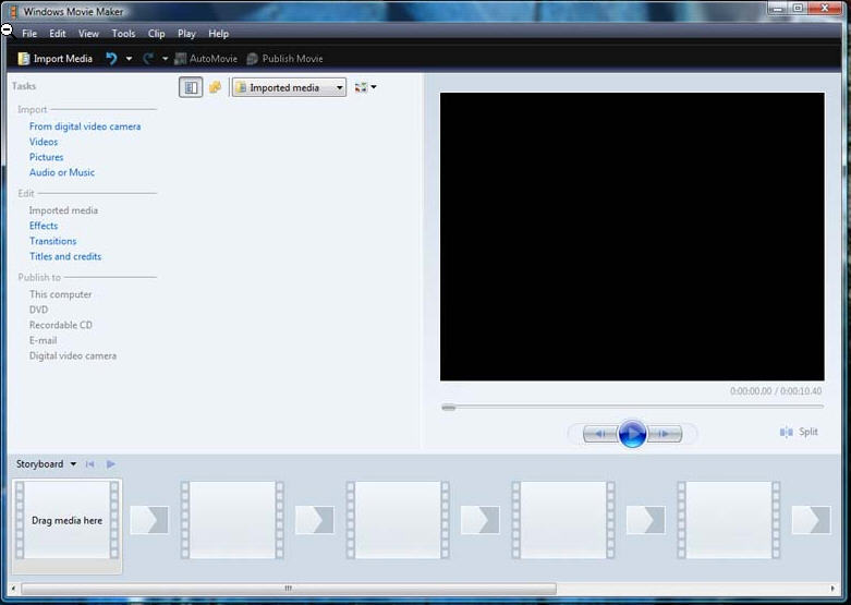 MultiScreen Effects for Vista Movie Maker - Screenshot #1