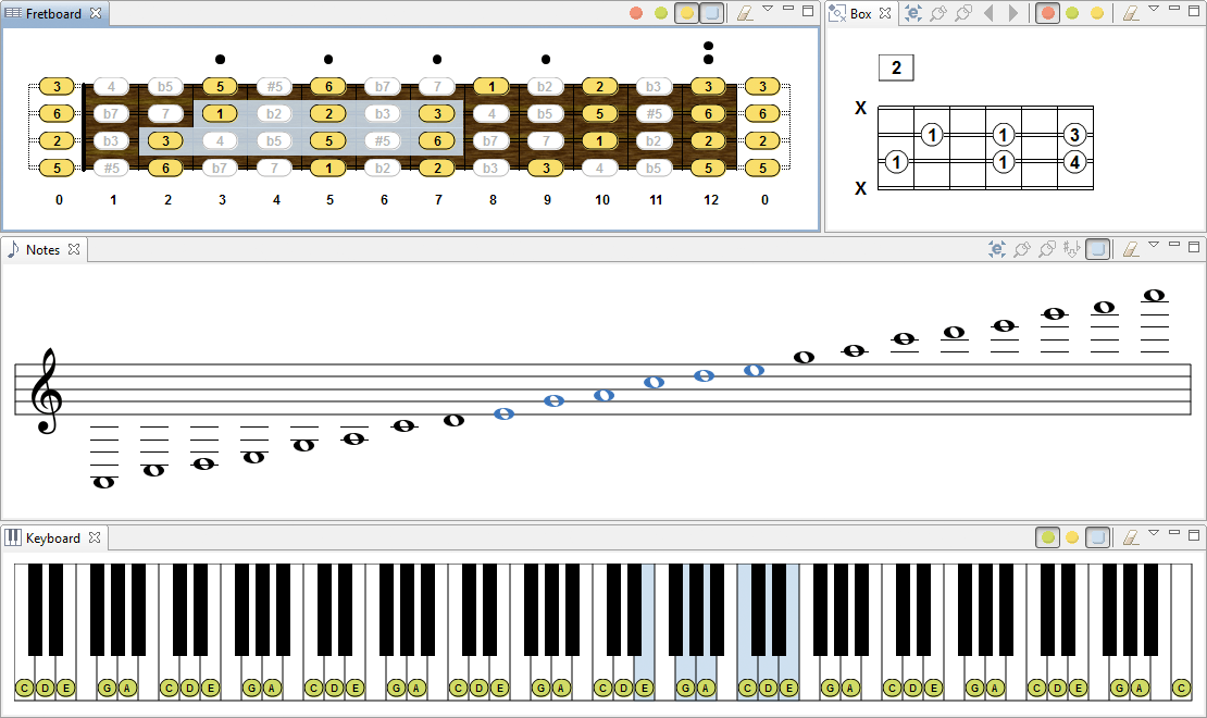 Chord generator. Guitar Generator Scale.