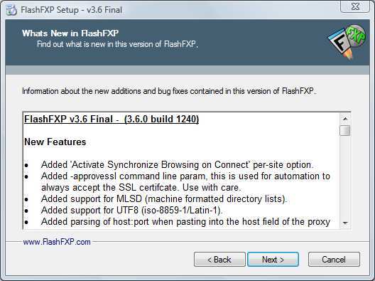 FlashFXP - Screenshot #27