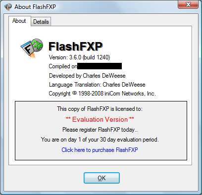 FlashFXP - Screenshot #25