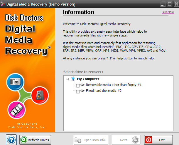 disk doctors photo recovery