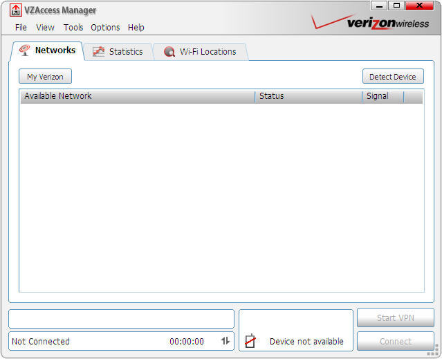 VZAccess Manager for Sony - Screenshot #1