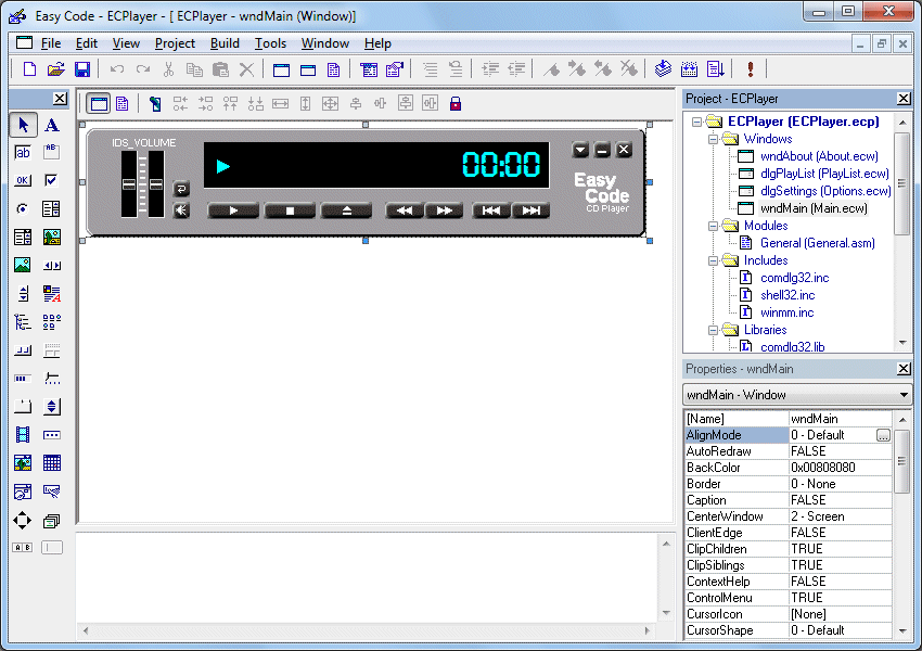 Easy Code Visual Assembler IDE for GoAsm download for free - SoftDeluxe