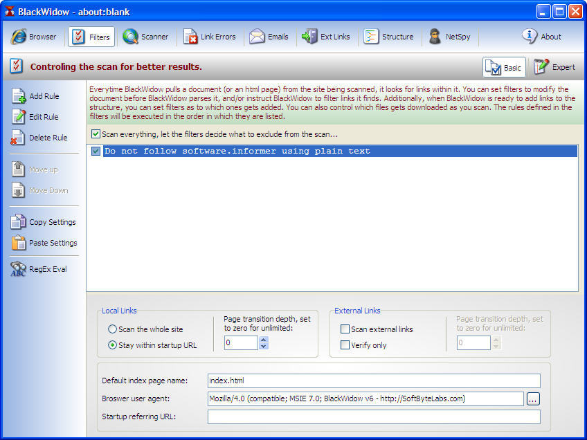 BlackWidow - Screenshot #4