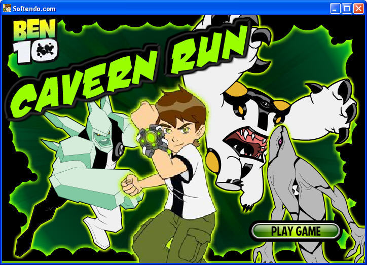 Ben 10 Cavern Run - Screenshot #1