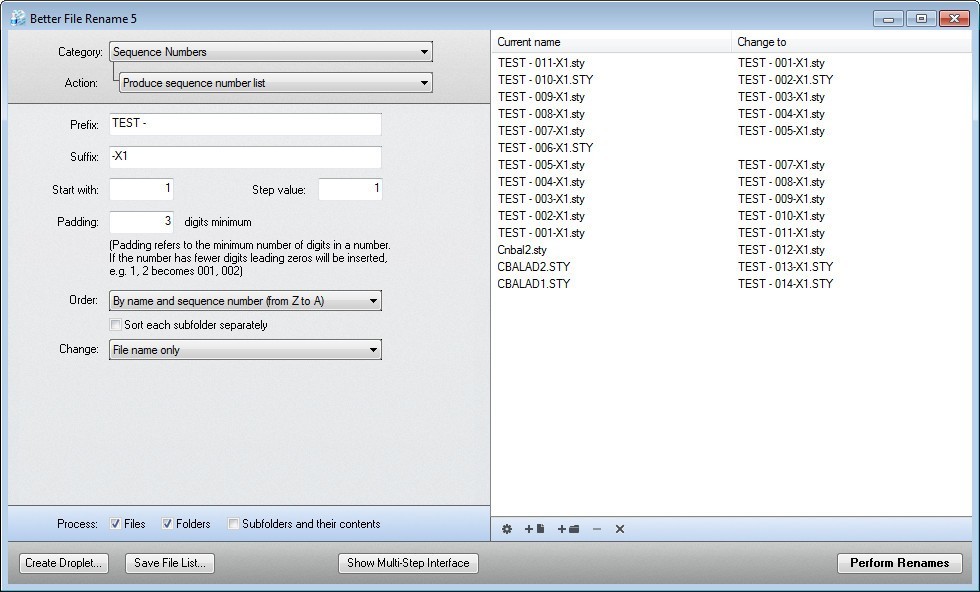 Better File Rename - Screenshot #11