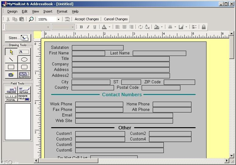 MyMailList & AddressBook - Screenshot #1