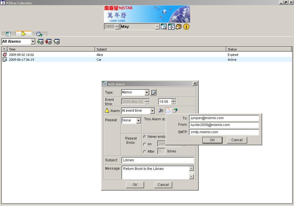 NJStar Chinese Calendar download for free SoftDeluxe