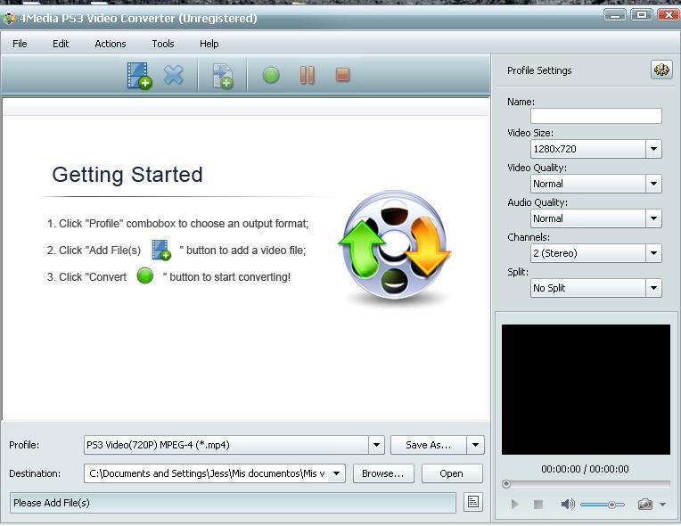 4Media PS3 Video Converter - Screenshot #9