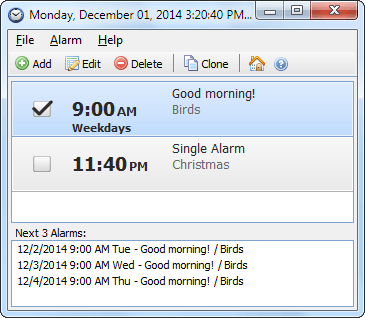 Free Alarm Clock - Screenshot #20