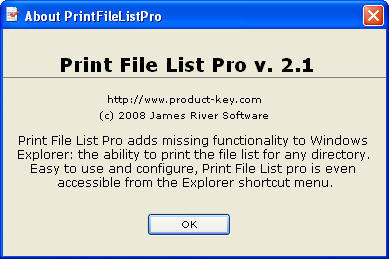 Print File List Pro - Screenshot #1