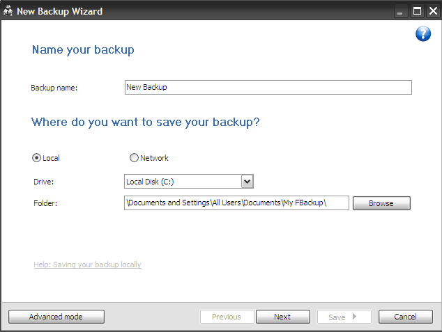 FBackup - Screenshot #26