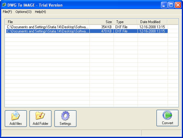 DWGToIMAGE - Screenshot #1