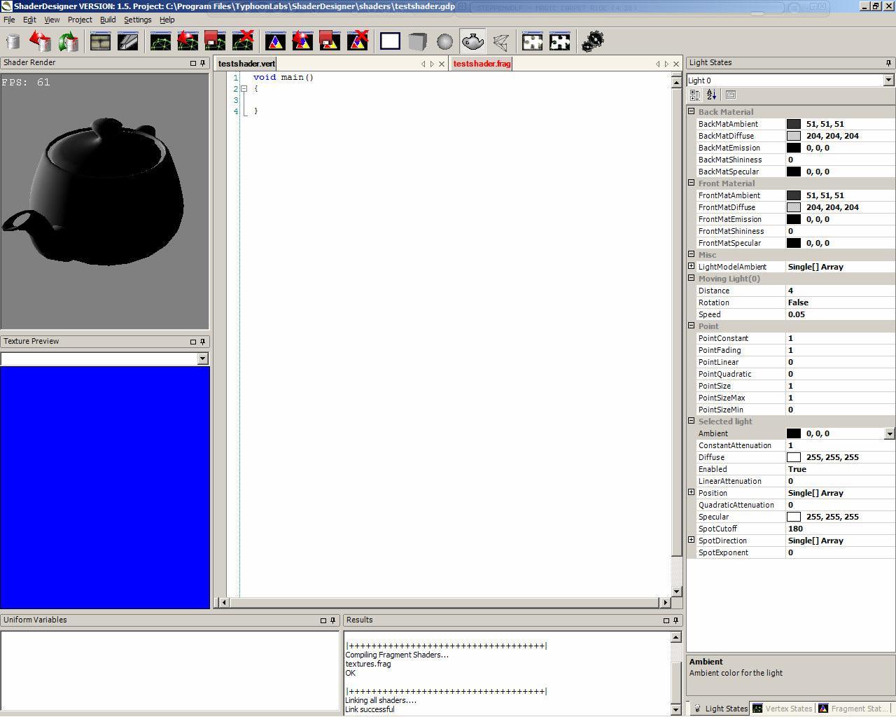 Shader Software Shader Designer latest version - Get best Windows software