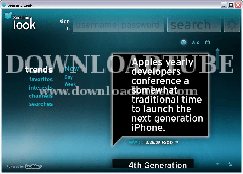 Seesmic Look - Screenshot #1