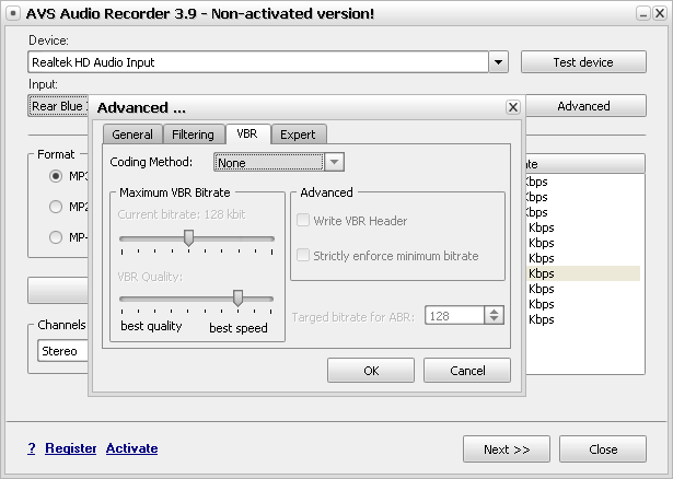 AVS Audio Recorder - Screenshot #4