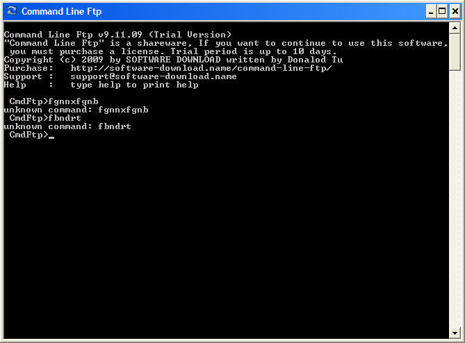 Command Line Ftp latest version - Get best Windows software