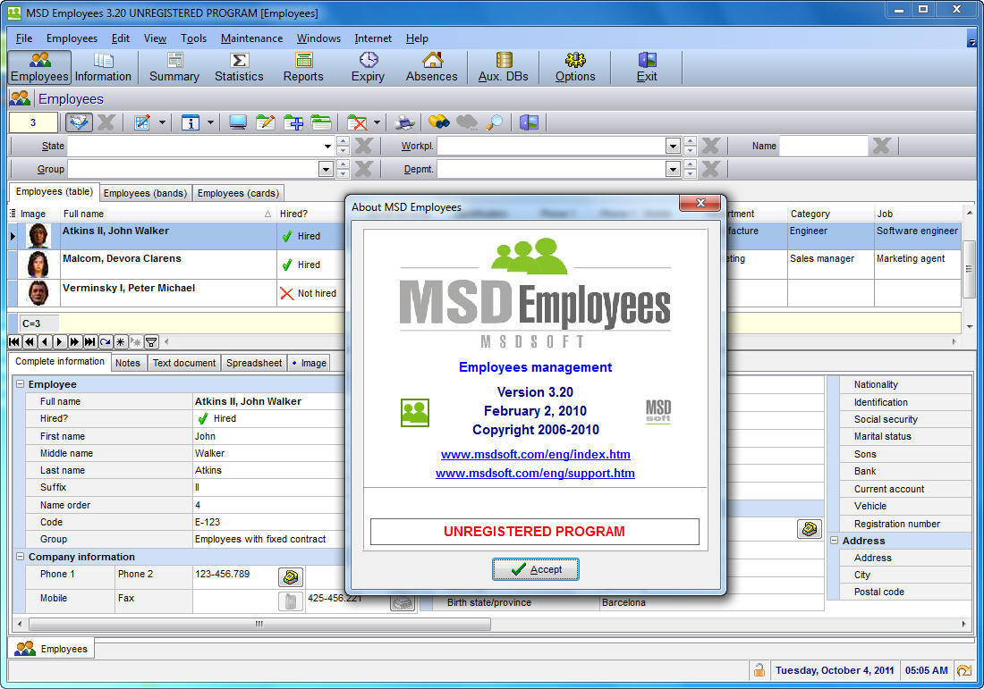 MSD Employees latest version Get best Windows software