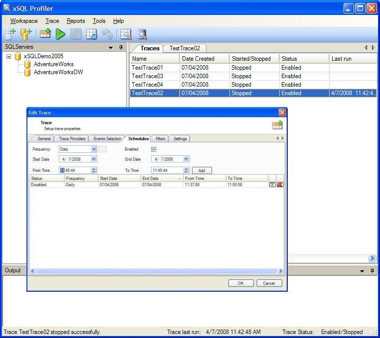 xSQL Profiler latest version - Get best Windows software