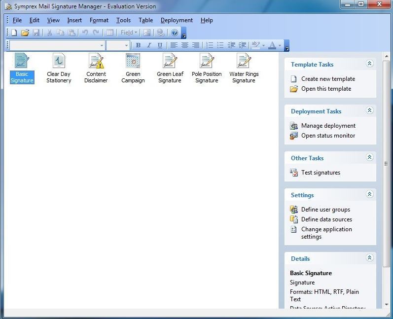 Symprex mail signature manager serial