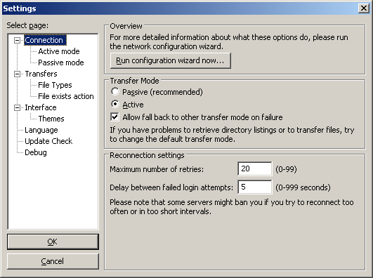 FileZilla Client - Screenshot #29