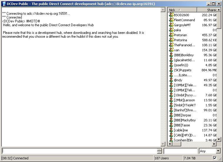 DC++ - Screenshot #6