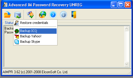 Advanced IM Password Recovery - Screenshot #14