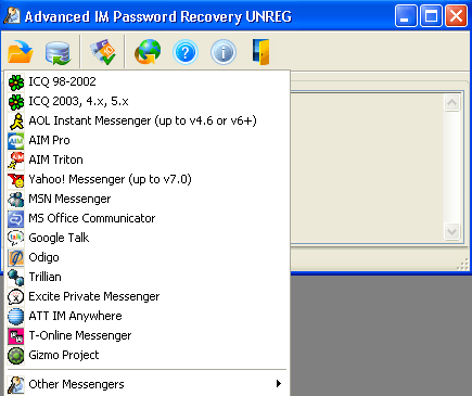 Advanced IM Password Recovery - Screenshot #12