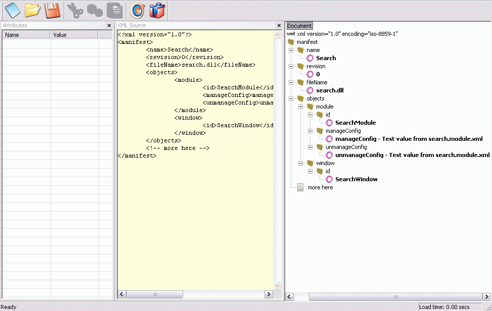 Программа открыть файл xml